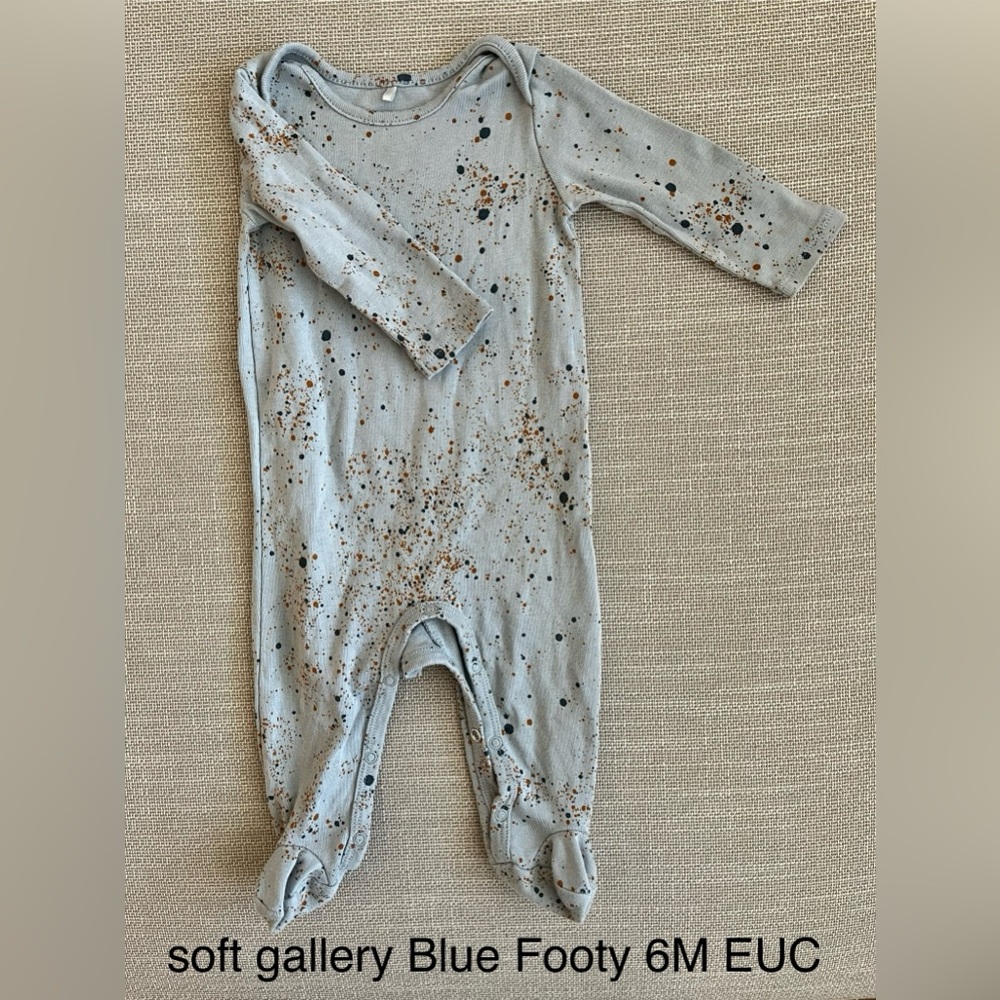 soft gallery Blue Footie